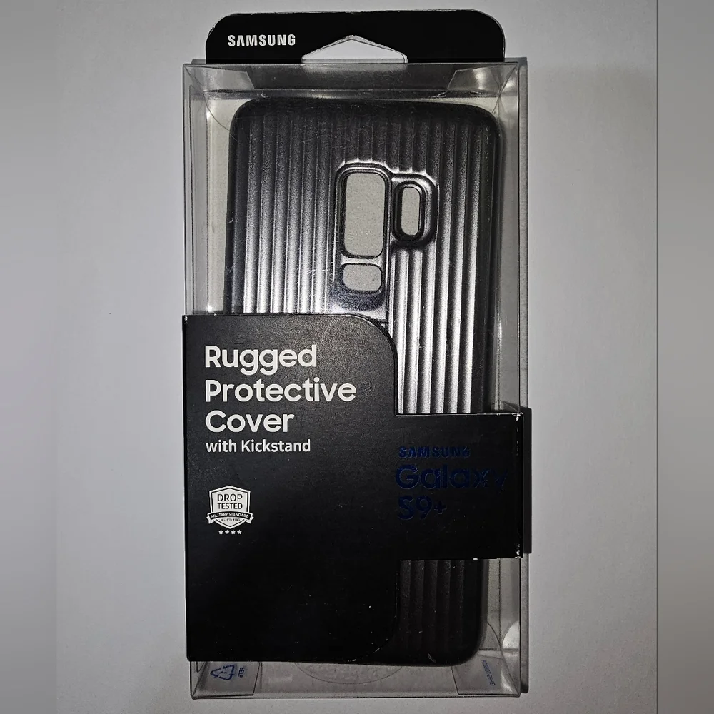 Samsung Rugged Protective Cover w/ Kickstand for Samsung Galaxy S9+ - Gray